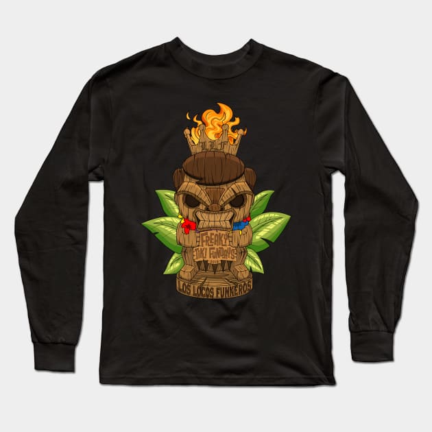 Los Locos Funkeros - Freaky Tiki Fundays 2019 Long Sleeve T-Shirt by Kickinittt